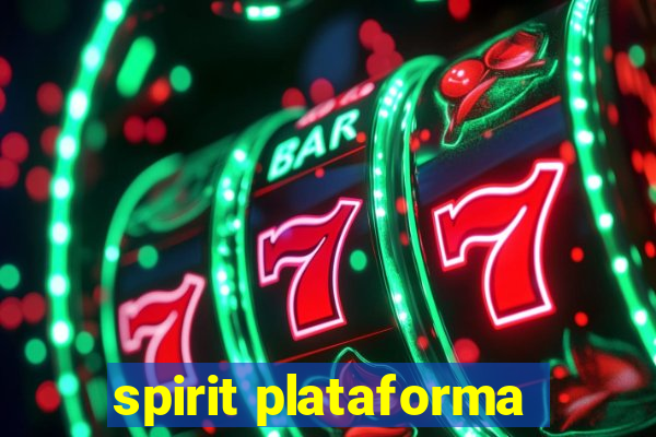 spirit plataforma